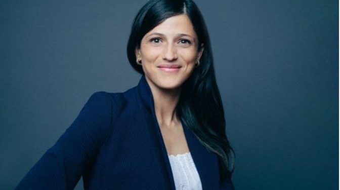 Diputada Eleonore Caroit, de la Asamblea Nacional Francesa. / Foto: EFE.