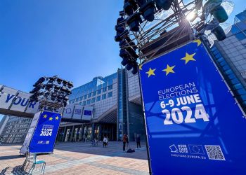 Desde el Parlamento Europeo se transmitieron los resultados de las elecciones en los países que integran la Unión Europea.