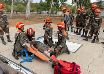 Ejército en apresto en temporada de lluvias