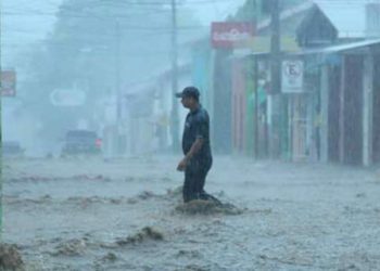 El Salvador ha sido afectado por lluvias torrenciales. / Foto: Monitoreamos.