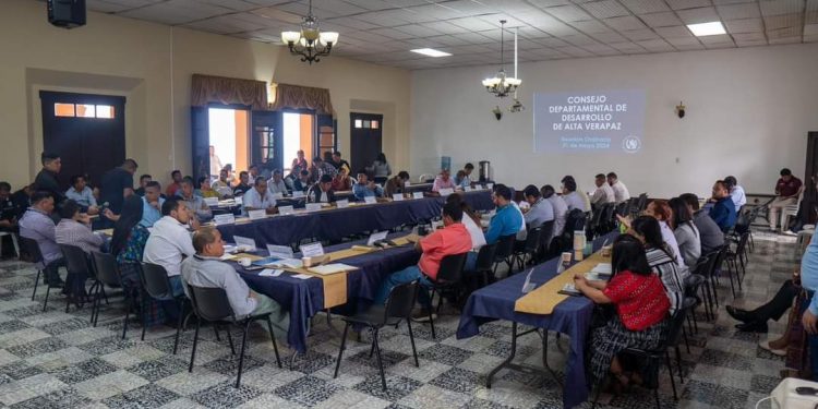 Quinta reunión ordinaria del Codede de Alta Verapaz