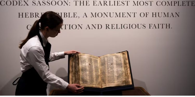 Famoso códice es subastado en Londres. / Foto: The National.