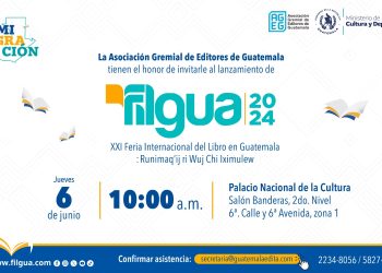 Lanzamiento de Filgua 2024 será el jueves 6 de junio en el Palacio Nacional de la Cultura