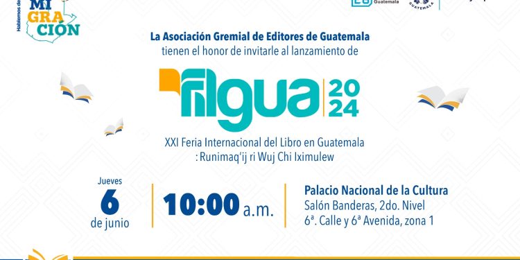 Lanzamiento de Filgua 2024 será el jueves 6 de junio en el Palacio Nacional de la Cultura
