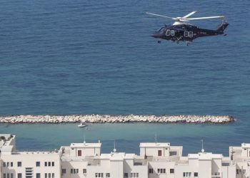 Fuerte dispositivo de seguridad en Bari, Italia, por reunión del G7. / Foto: EFE.