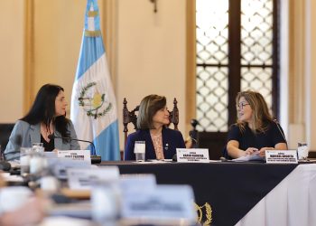 Vicepresidenta Herrera en la presentación de la iniciativa. / Foto: Vicepresidencia.