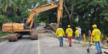 Personal de COVIAL atiende emergencias como parte del plan de contigencia del CIV. /Foto: Covial.