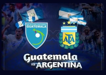 La selección de Guatemala se enfrenta este viernes a las 18 horas (hora de Guatemala) a su similar de Argentina, en un encuentro que se disputará en Estados Unidos.