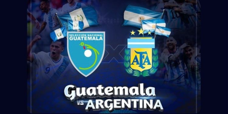 La selección de Guatemala se enfrenta este viernes a las 18 horas (hora de Guatemala) a su similar de Argentina, en un encuentro que se disputará en Estados Unidos.