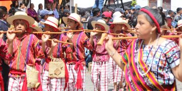 Actividades en el marco de la feria de San Pedro Sacatepéquez, San Marcos