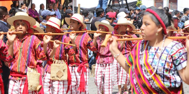 Actividades en el marco de la feria de San Pedro Sacatepéquez, San Marcos