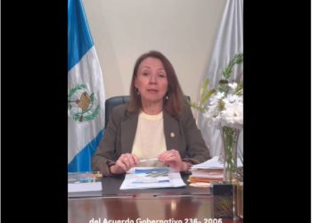 Ministra de Ambiente y Recursos Naturales, Patricia Orantes.