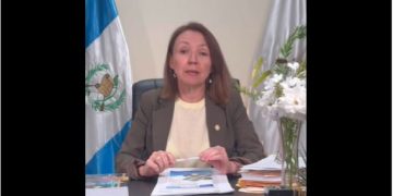 Ministra de Ambiente y Recursos Naturales, Patricia Orantes.