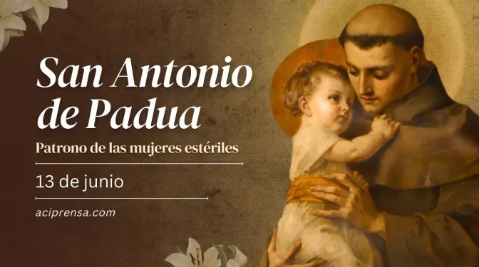 Parejas y matrimonios recuerdan hoy a San Antonio de Padua. / Imagen: ACI prensa.