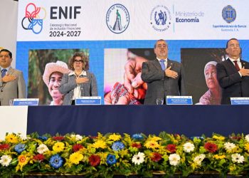 Presidente Bernardo Arévalo impulsa inclusión financiera para jóvenes, mujeres y mipymes INE ENIF