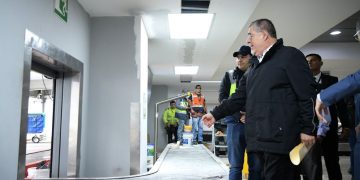 Presidente Bernardo Arévalo verifica avances en el Aeropuerto Internacional La Aurora