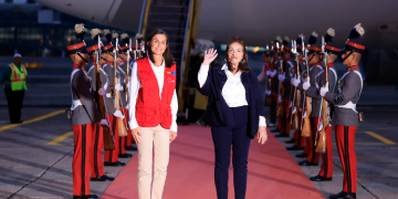 Su majestad reina Letizia de España llegó a Guatemala este martes 4 de junio.