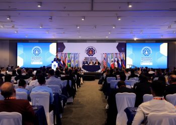 El Secretario de Seguridad Pública del estado de Guanajuato, México, expone el éxito de su sistema penitenciario, en la segunda jornada del Segundo Congreso Penitenciario.
