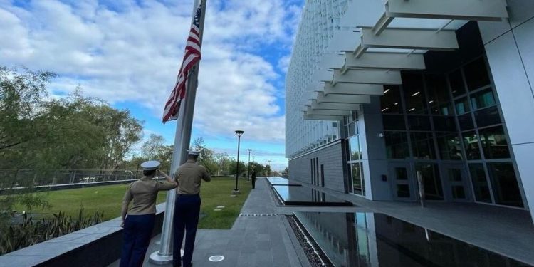 Sede de la embajada de los Estados Unidos en Guatemala