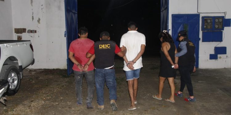PNC logra detención de tres personas que habían fingido secuestro en Petén
