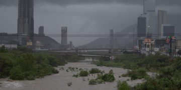 Tormenta Alberto azota Monterrey y otros estados mexicanos. / Foto: EFE.