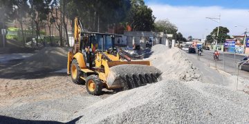 Se estima que el paso a desnivel en avenida Petapa tendrá impacto en un millón y medio de personas. /Foto: CIV.