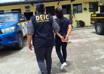 Investigadores de la DEIC capturaron a Emili de 29 años en la zona 1 de Chimaltenango. /Foto: PNC.