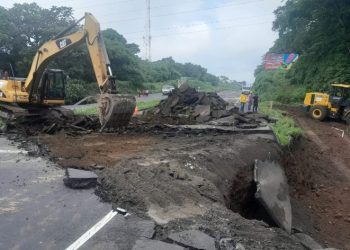 Ministro supervisa trabajos en zona de deslave Palín-Escuintla