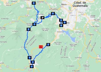 Rutas alternas por cierre de autopista Palín-Escuintla. /Foto: CIV.
