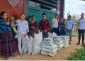 Entrega de raciones de alimentos en Alta Verapaz. / Foto: MAGA.