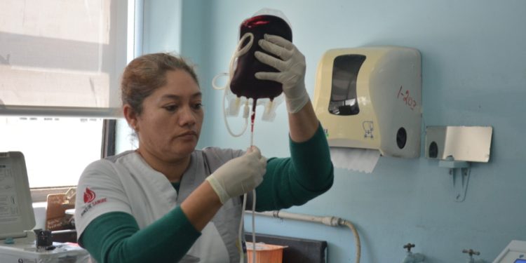 Piden donadores de sangre para pacientes por accidentes y casos de dengue. /Foto: MSPAS.