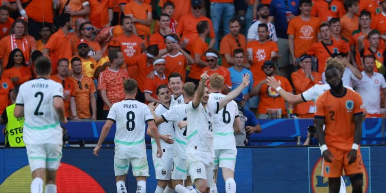 Eurocopa 2024: Austria le pega a Países Bajos y se queda con el liderato del grupo