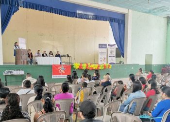 Estudiantes participan en actividad en el marco del Día Mundial Contra el Trabajo Infantil en Jutiapa