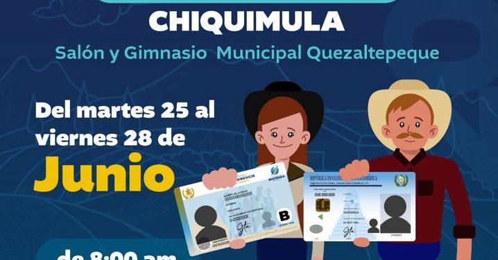 Inicia la Jornada Móvil de Servicios Integrados en Quezaltepeque, Chiquimula