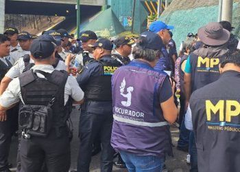 PNC aclara por qué debió acudir al desalojo, suspendido, en asentamiento Dios es Fiel
