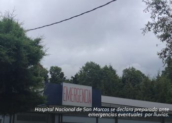 Hospital Nacional de San Marcos activa plan de contingencia ante emergencias por lluvias