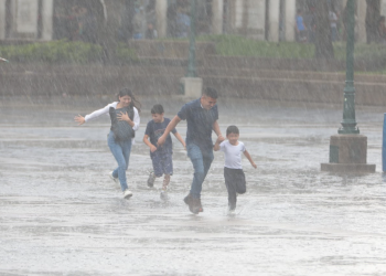 Insivumeh compartió las previsiones de lluvia para Guatemala en próximos días y junio. / Foto: Alejandro García.