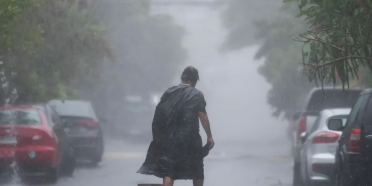 México se prepara para más lluvias luego del paso de Alberto. / Foto: Miguel Sierra, EFE.
