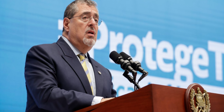 Presidente Bernardo Arévalo. / Foto: Dickéns Zamora.