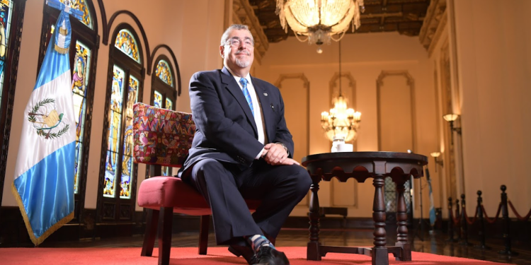 Presidente Bernardo Arévalo enfatizó en la lucha contra la corrupción en Guatemala. / Foto: Carlos Jacinto.