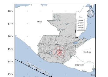 Fuerte temblor sensible en Guatemala, Conred inicia monitoreo para verificar situación en el país