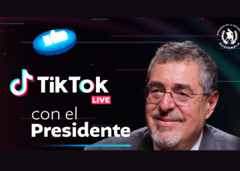El presidente Arévalo realizó un TikTok Live para acercarse a la población