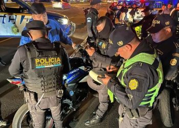Plan Centinela: Operativo en zona 21 resulta en sanciones a motociclistas