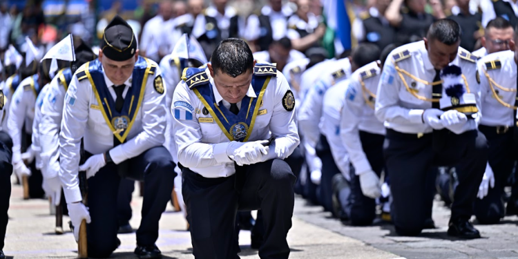 PNC arriba a sus 27 años de servicio a la población. / Foto: Álvaro Interiano.