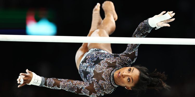 La reina de la gimnasia brilla a su regreso a los Juegos Olímpicos