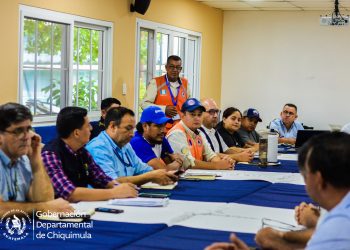 COED de Chiquimula da seguimiento a plan de respuesta y protocolos por lluvias