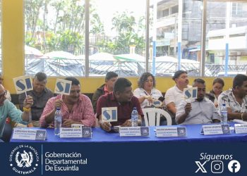 Definen techos presupuestarios para proyectos del 2025 en Escuintla