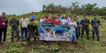 Seguimiento a la campaña de reforestación Sembrando Huella en Petén
