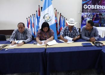 Alta Verapaz alcanza el 89 % de convenios de inversión firmados