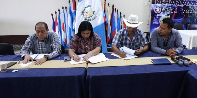 Alta Verapaz alcanza el 89 % de convenios de inversión firmados